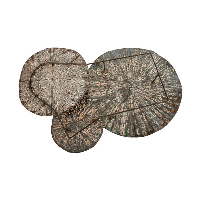 Phillips Collection Metal Lotus Wall Art, Assorted Colors